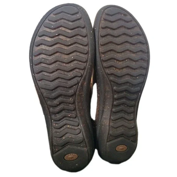 UGG Australia Adirondack Tall Leather Sheepskin Winter Boots Women 10 Chestnut - Picture 14 of 14